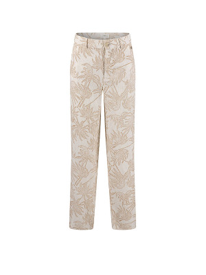 FYNCH-HATTON Hose Jogging Fit  creme   40 damen
