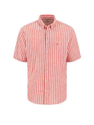 FYNCH-HATTON Hemd Regular Fit  rot   XL herren