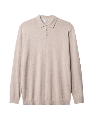 GABBA Poloshirt AKITA PREX beige   L herren
