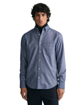 GANT Hemd Regular Fit  blau   XXL herren
