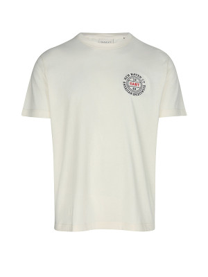 GANT T-Shirt GRAPHIC creme   XL herren