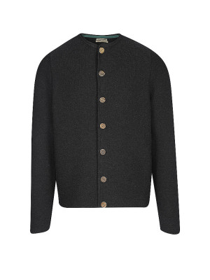 GOTTSEIDANK Trachten Strickjacke  Anselm schwarz   S herren