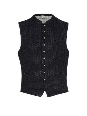 GOTTSEIDANK Trachtengilet KONSTANTIN blau   44 herren