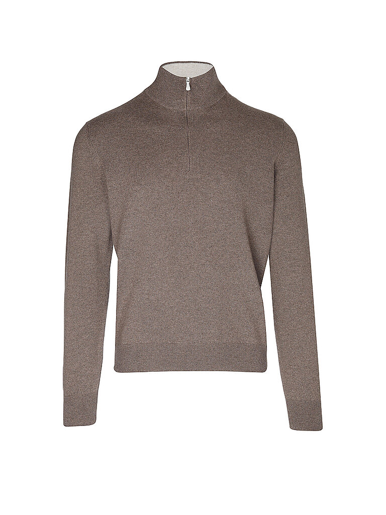 GRAN SASSO Kaschmir Troyerpullover hellbraun   56 herren