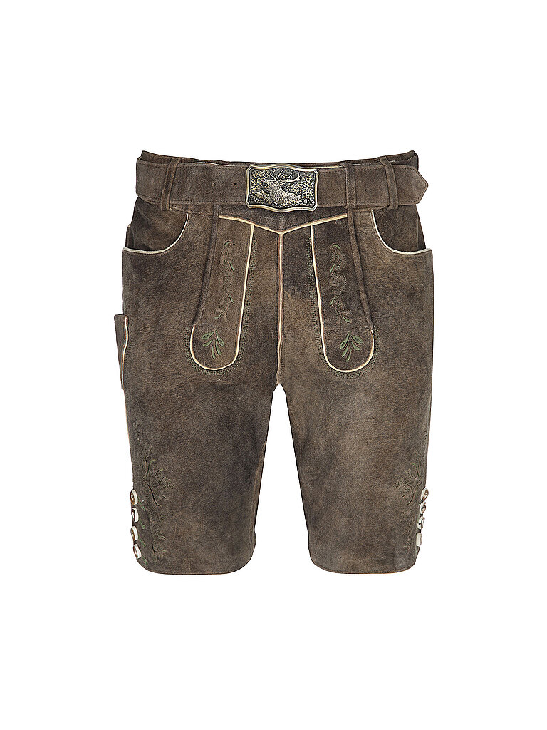 GWEIH & SILK Trachten Lederhose MATHIAS hellbraun   48 herren