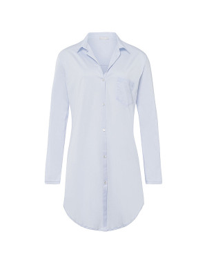 HANRO Sleepshirt Nachthemd Carry blau   L damen