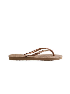 HAVAIANAS Badeschuhe - Flip Flops SLIM hellbraun   35/36 damen