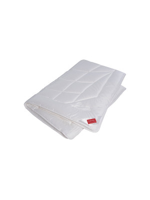 HEFEL Sommerdecke PURE MAIZE 140x220cm (390g) weiss baby