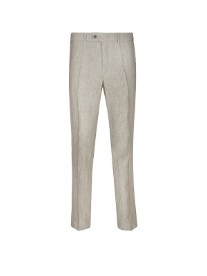 HILTL Leinenchino PARMA braun   24 herren
