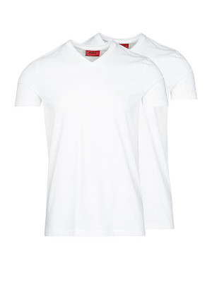 HUGO T-Shirt 2-er Pkg. weiss   S herren