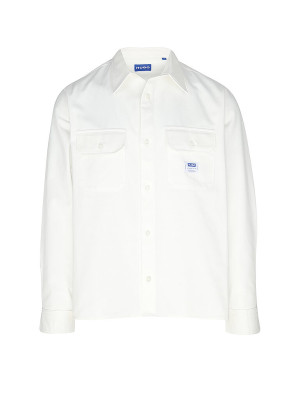 HUGO Overshirt EKYNONE weiss   S herren