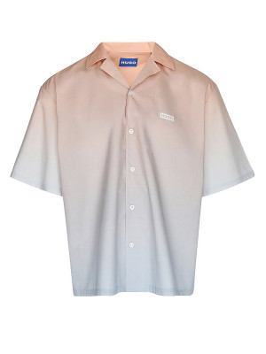 HUGO Hemd ELIGINO orange   XS herren