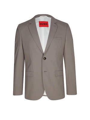 HUGO Sakko Super Slim Fit ARTI hellbraun   50 herren