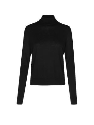 HUGO Rollkragenpullover SEDENNINA schwarz   S damen