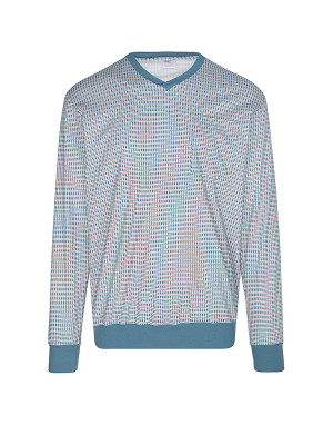 ISA Pyjama  blau   XL herren