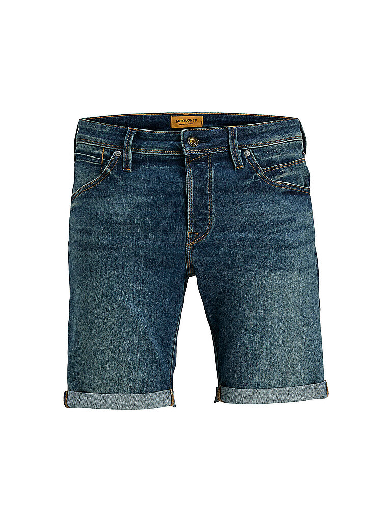 JACK & JONES Jeansshorts JJIRICK JJFOX blau   M herren