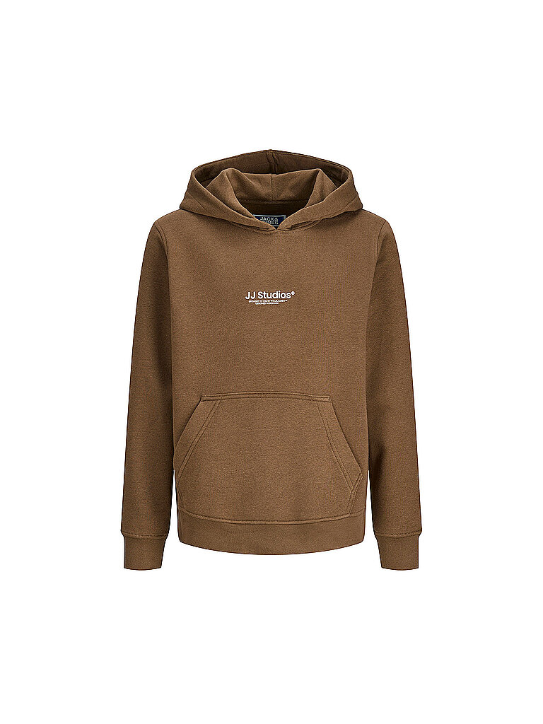JACK & JONES Jungen Kapuzensweater - Hoodie  JJESOHO  braun   176 baby