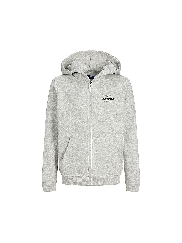 JACK & JONES Jungen Sweatjacke JORNORREBRO weiss   152 baby