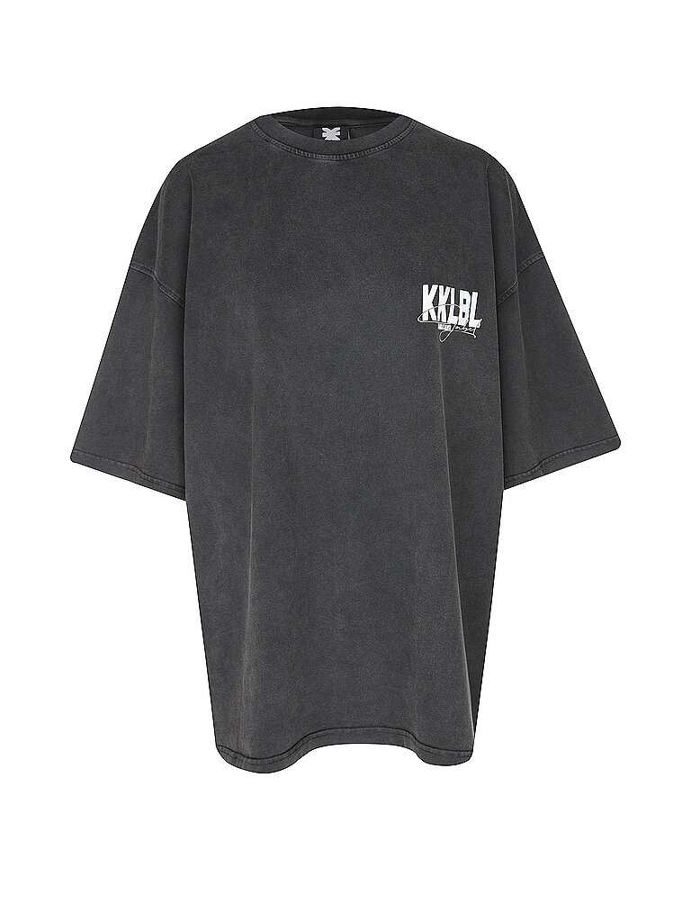 KARO KAUER T-Shirt  schwarz   L damen