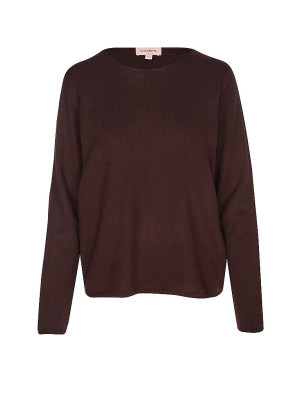 KATESTORM Kaschmirpullover dunkelrot   L damen