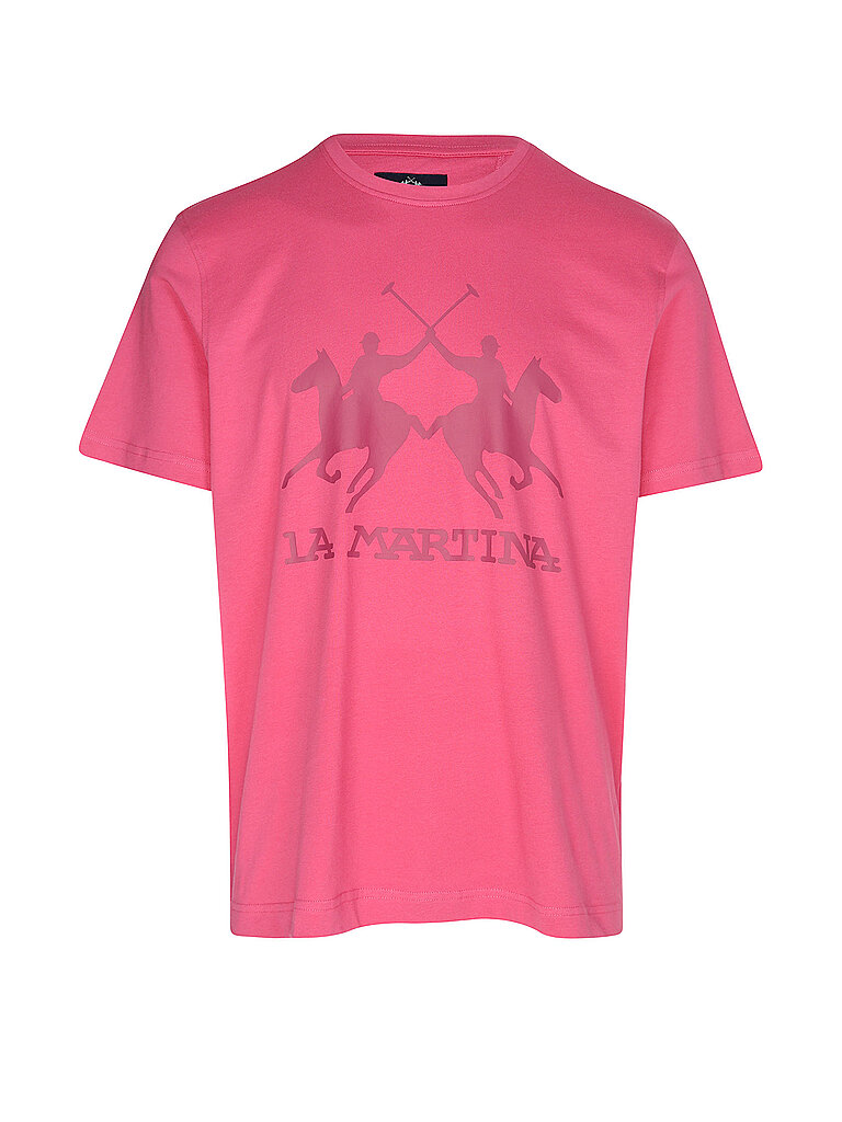 LA MARTINA T-Shirt  rosa   L herren