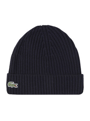 LACOSTE Mütze - Beanie dunkelblau   ONE SIZE herren