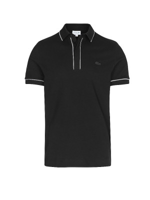 LACOSTE Poloshirt  schwarz   XS herren