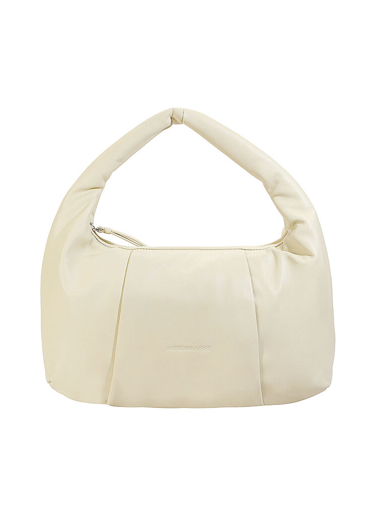 LES VISIONNAIRES Ledertasche - Henkeltasche JEWEL ESSENTIAL creme damen