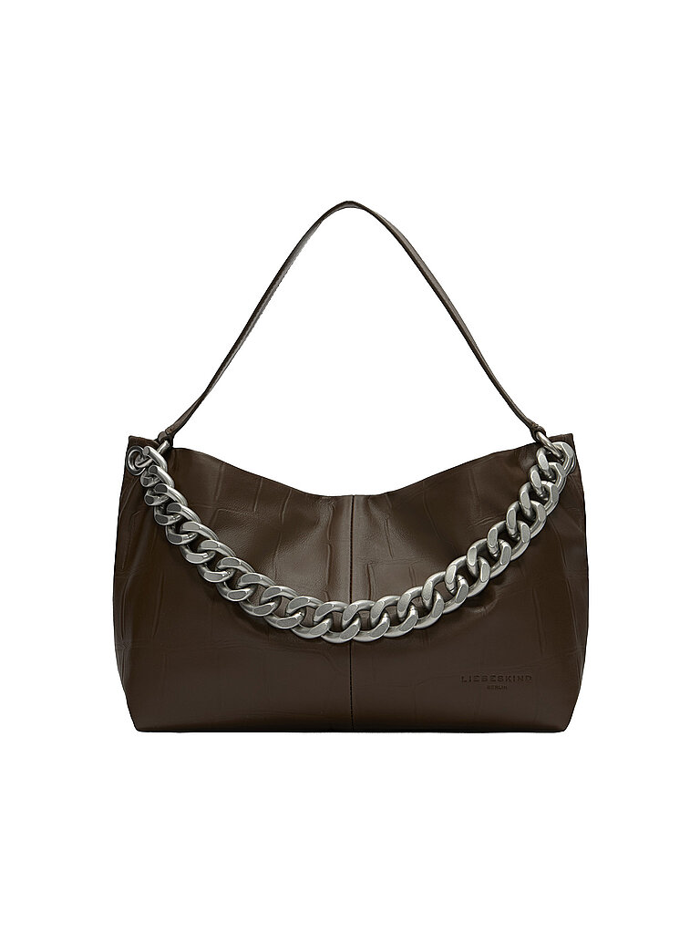 LIEBESKIND BERLIN Ledertasche - Hobo Bag MIRA Medium braun damen