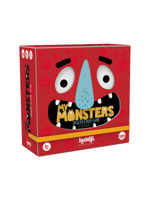 LONDJI Kartenspiel MY MONSTERS bunt baby