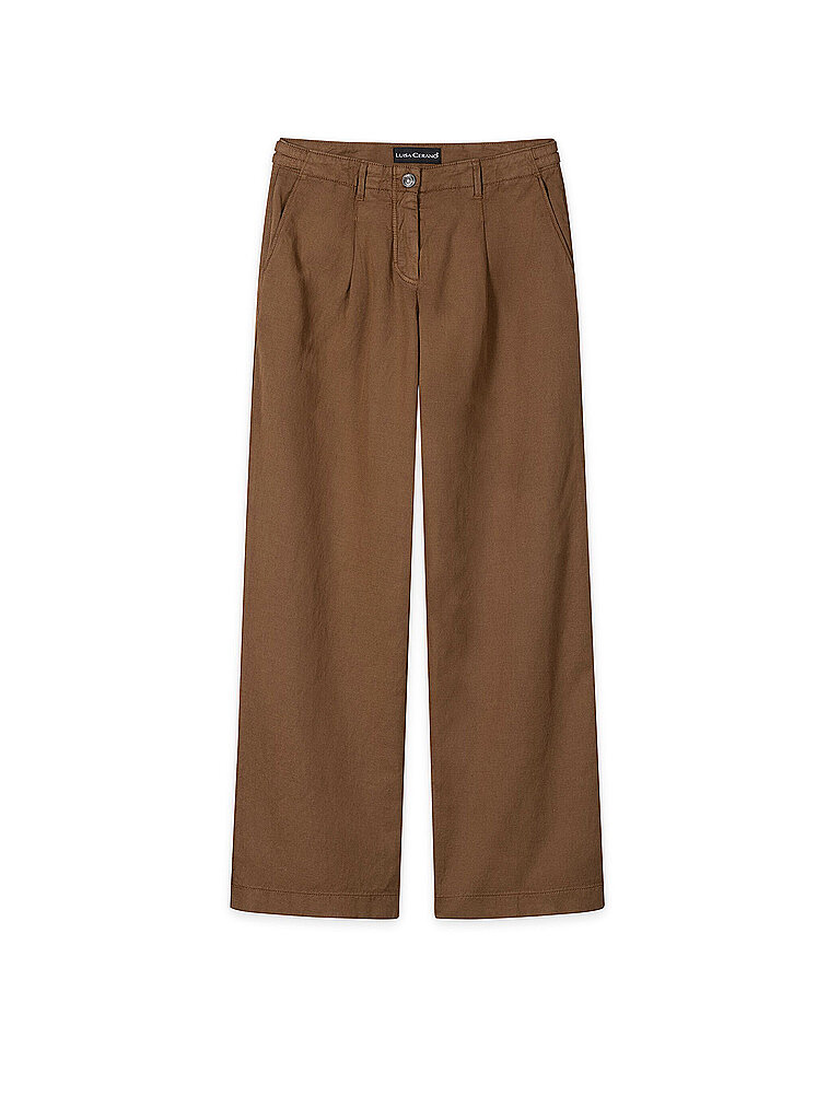 LUISA CERANO Marlenehose  braun   40 damen