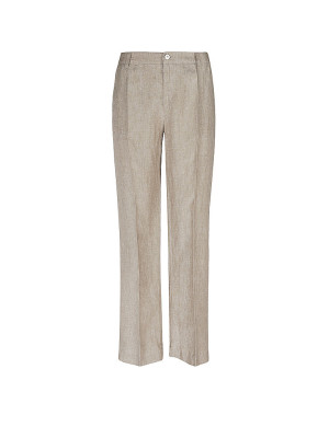 MAC Leinenhose NORA beige   42/L30 damen