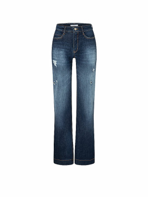 MAC Jeans Wide Leg  blau   38/L32 damen