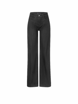 MAC Jeans Wide Leg  schwarz   40/L32 damen