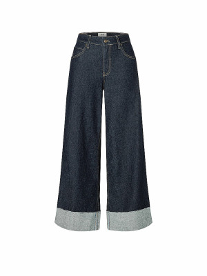 MAC Jeans Wide Leg NEVADA dunkelblau   36 damen
