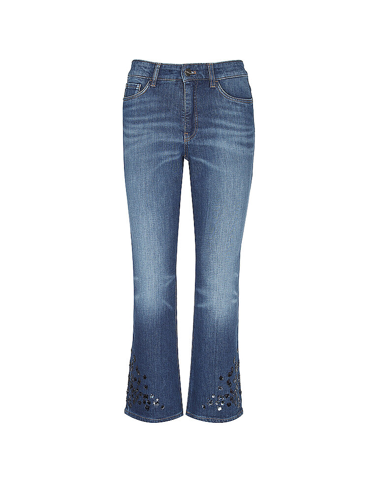 Marc CAIN Jeans Wide Leg FORLI 7/8 dunkelblau   42 damen