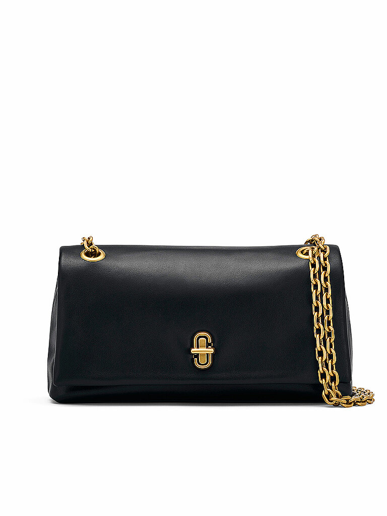 Marc JACOBS Ledertasche - Mini Bag THE DUAL CHAIN WALLET schwarz damen