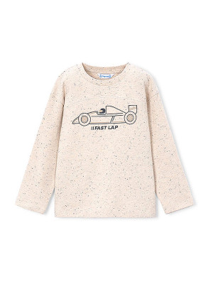 MAYORAL Jungen Langarmshirt  beige   98 baby