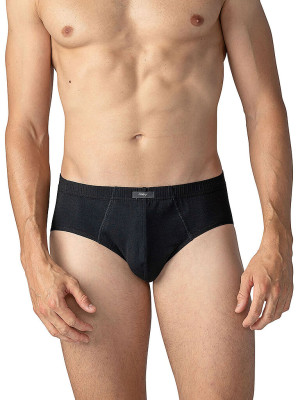 MEY Slip RE:THINK schwarz schwarz   L herren