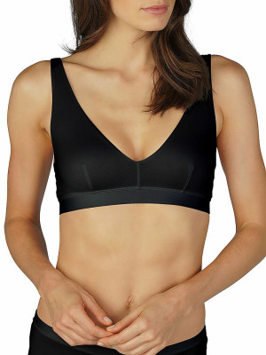 MEY Triangel BH ohne Bügel MOOD schwarz schwarz   85B damen