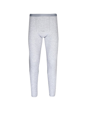 MEY Lange Unterhose light grey melange hellgrau   M herren