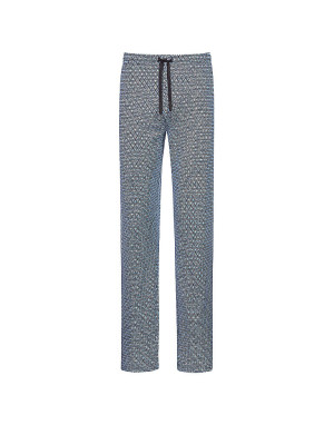 MEY Pyjamahose thunder grey blau   S herren