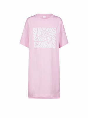 MEY Nachthemd - Sleepshirt SOLID LOVE rosa   S damen