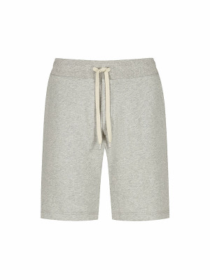 MEY Loungewear Shorts midgrey melange  grau   L herren