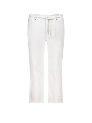 MONARI Jeans Straight Fit 7/8 creme   38 damen