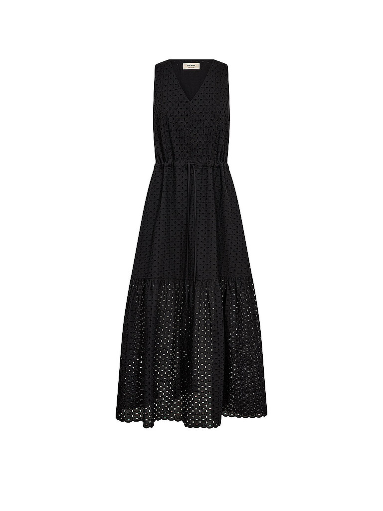 MOS MOSH Maxikleid MMSABRIAEMBOSL schwarz   XL damen