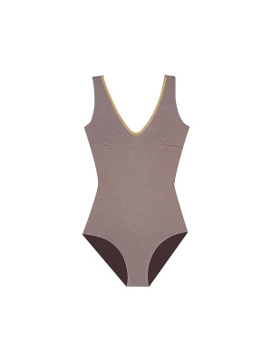 MYMARINI Badeanzug Purebody braun   S damen