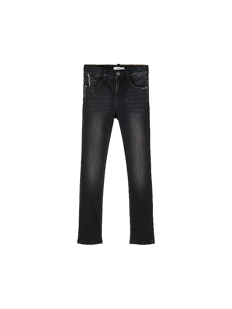 NAME IT Jungen Jeans Slim Fit NKMTHEO  schwarz   164 baby