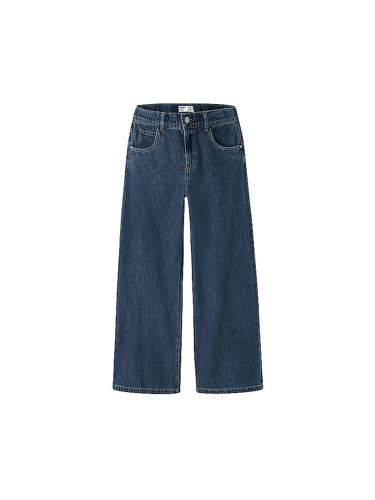 NAME IT Mädchen Jeans Wide Fit NKFBELLA dunkelblau   122 baby