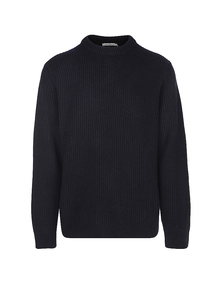 NUDIE JEANS Pullover AUGUST dunkelblau   M herren